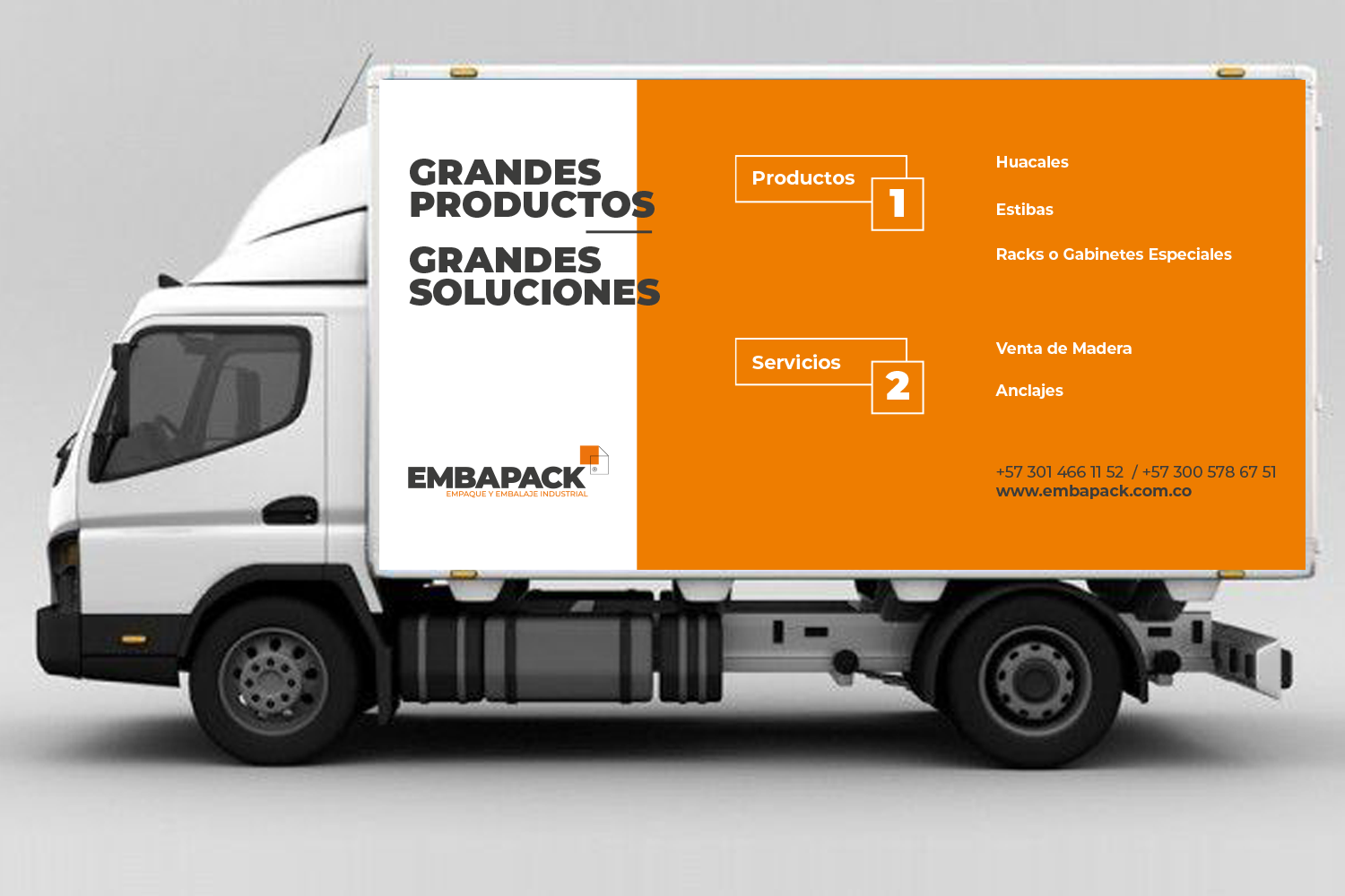 Embapack camion